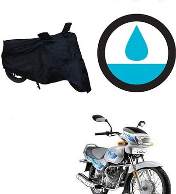 HYBRIDS COLLECTION Waterproof Two Wheeler Cover for TVS(Victor GLX, Black)