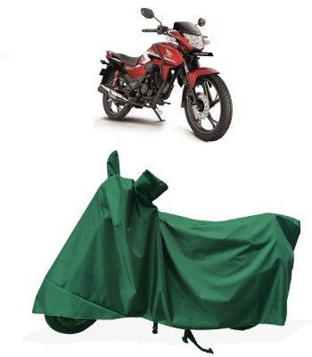 Tricway Two Wheeler Cover for Honda(SP125, Green)