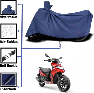 KEDIT Two Wheeler Cover for Aprilia(SR 125, Blue)