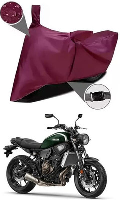 AASHTIK MART Two Wheeler Cover for Yamaha(XSR300, Maroon)