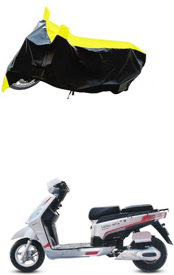 VESMEI Two Wheeler Cover for Hero(Electric NYX HS500 ER BS6, Yellow)