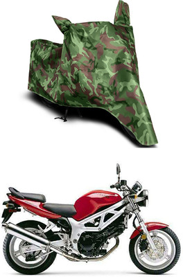 Furious3D Two Wheeler Cover for Suzuki(SV 650, Multicolor)