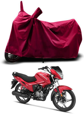 KEDIT Two Wheeler Cover for Hero(Maroon)