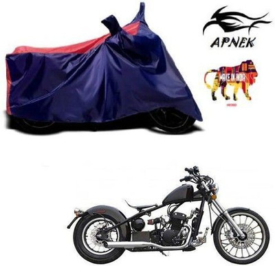 DeepShakshi AUTOMOTIVE Waterproof Two Wheeler Cover for Harley Davidson(Bobber 350, Red, Blue)