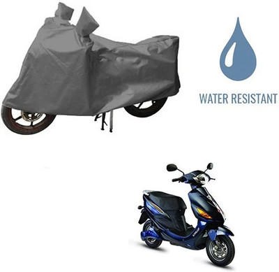 Varnwal E Commerce Waterproof Two Wheeler Cover for Hero(Electric Cruz, Grey)