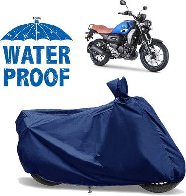 OliverX Waterproof Two Wheeler Cover for Yamaha(FZ-S Fi Version 3.0, Blue)