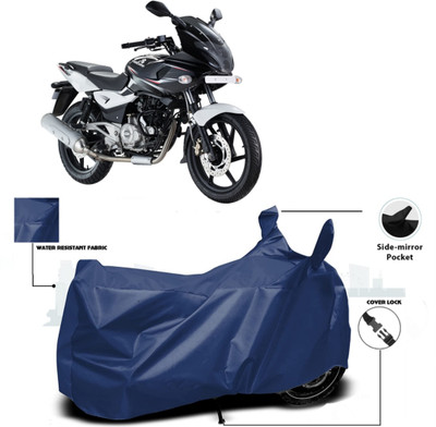 WMIZEXA Waterproof Two Wheeler Cover for Bajaj(Pulsar 220F, Blue)