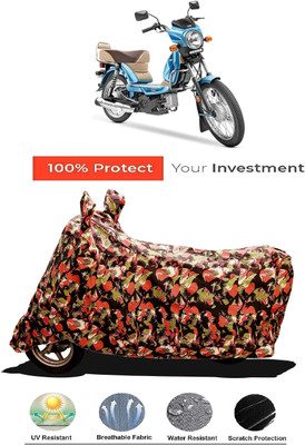 Amexride Two Wheeler Cover for TVS(XL 100 Comfort BS6, Multicolor)