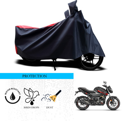 SnehaSales Waterproof Two Wheeler Cover for Hero(Hunk, Black, Red)