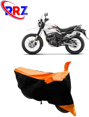 RRZ Waterproof Two Wheeler Cover for Hero(MotoCorp XPulse, Black, Orange)