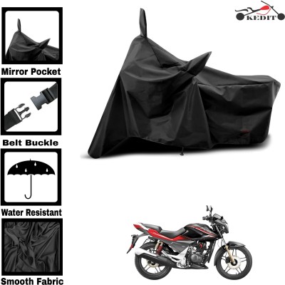 KEDIT Two Wheeler Cover for Universal For Bike(Xtreme Sports, Black)