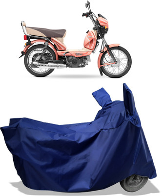 Amexride Two Wheeler Cover for TVS(XL 100 Comfort, Blue)