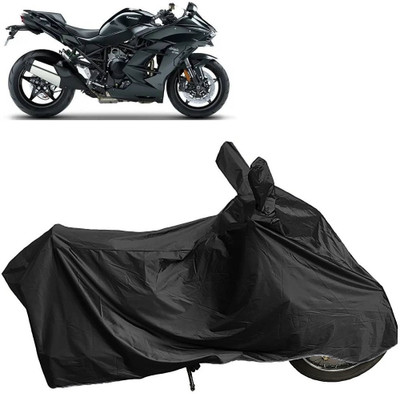 DIGGU Two Wheeler Cover for Kawasaki(Ninja H2 BS6, Black)
