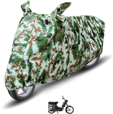 Auto Hub Waterproof Two Wheeler Cover for TVS(Green)