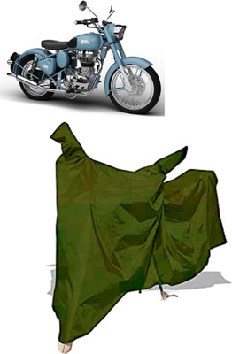 Amexride Two Wheeler Cover for Royal Enfield(Classic Squadron BS6, Maroon)