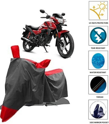 smwzxyu Waterproof Two Wheeler Cover for Honda(SP125, Red)