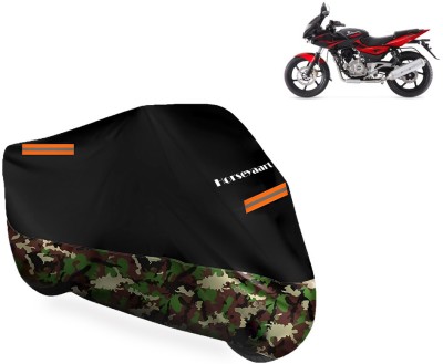 Horseyaart Waterproof Two Wheeler Cover for Bajaj(Pulsar 220 DTS-i, Multicolor)