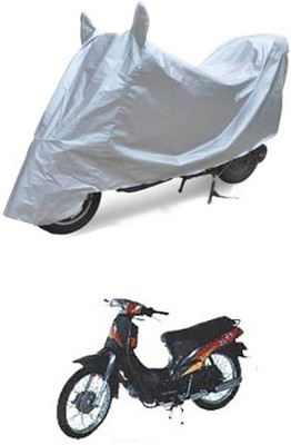 THE REAL ARV Waterproof Two Wheeler Cover for Kinetic(Silver)