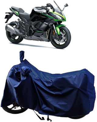 MMSSTAR Waterproof Two Wheeler Cover for Kawasaki(Ninja 1000, Blue)