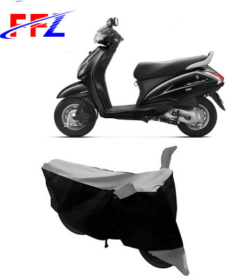 FFZ Waterproof Two Wheeler Cover for Honda(Activa, Black, Grey)