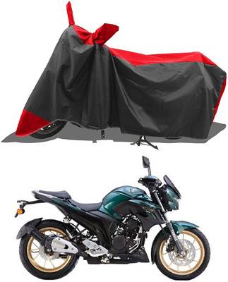 KEDIT Two Wheeler Cover for Yamaha(FZS 25, Red)