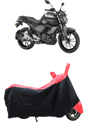 Coxtor Two Wheeler Cover for Yamaha(FZ-FI, Red)