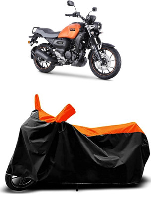 VESMEI Two Wheeler Cover for Yamaha(FZ-S FI, Orange)