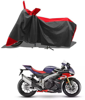 PAGORA Waterproof Two Wheeler Cover for Aprilia(RSV4, Red, Black)