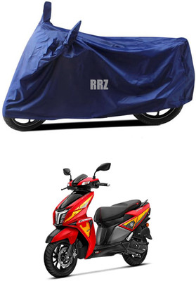 RRZ Two Wheeler Cover for TVS(NTORQ, Blue)