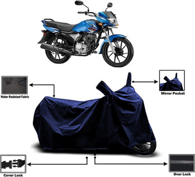 Amexride Two Wheeler Cover for Yamaha(Saluto RX, Blue)