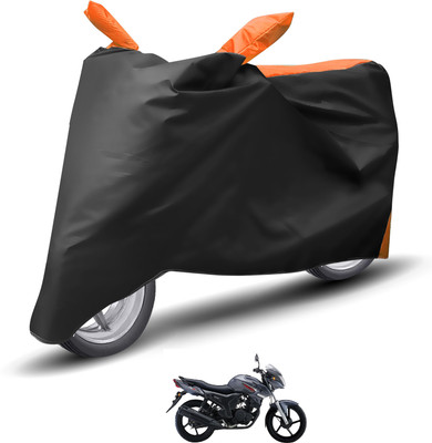 Caronix Waterproof Two Wheeler Cover for Yamaha(SZ-S, Orange)