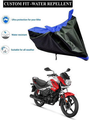 CODOKI Waterproof Two Wheeler Cover for Hero(Passion Pro i3S, Blue)
