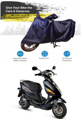 Genipap Two Wheeler Cover for Hero(Electric Cruz, Blue)