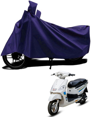 KEDIT Two Wheeler Cover for Hero(Electric, Blue)