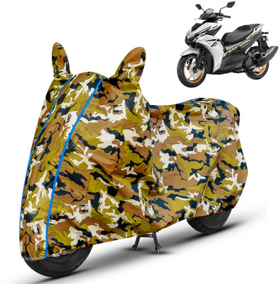 AUTOMOZEXO Waterproof Two Wheeler Cover for Yamaha(Aerox 155 Maxi, Multicolor)