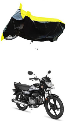 VESMEI Two Wheeler Cover for Hero(HF Deluxe, Yellow)