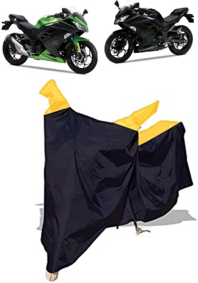 Amexride Two Wheeler Cover for Kawasaki(Ninja 300 BS6, Multicolor)