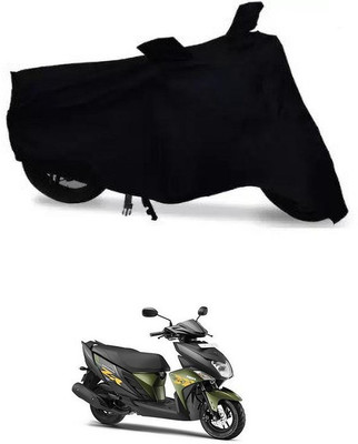 THE REAL ARV Waterproof Two Wheeler Cover for Yamaha(Ray ZR, Black)