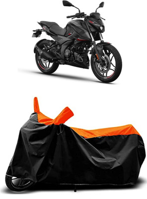 VESMEI Two Wheeler Cover for Bajaj(Pulsar AS 150, Orange)