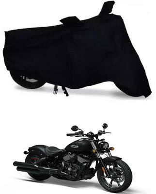 APNEK Waterproof Two Wheeler Cover for Indian(Chief Dark Horse, Black)