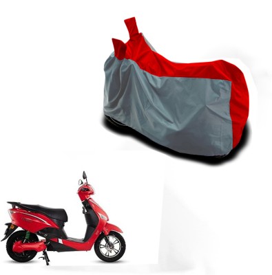 EGAL Waterproof Two Wheeler Cover for Hero(Electric Optima, Grey)