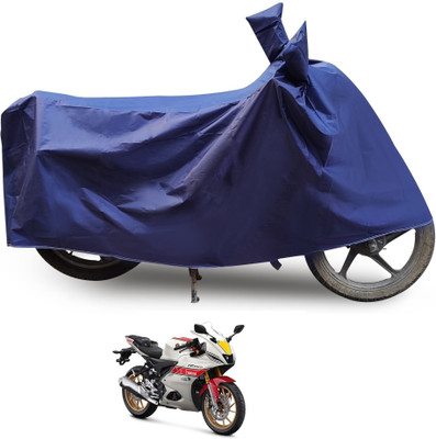 Auto Hub Two Wheeler Cover for Yamaha(R15, Blue)