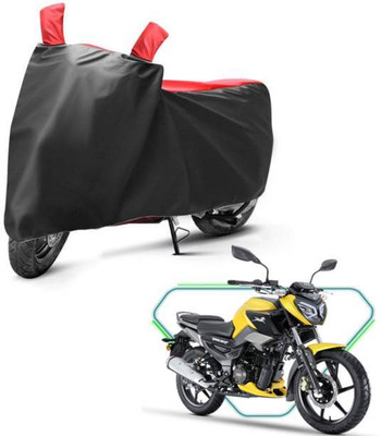 RAAMKM Waterproof Two Wheeler Cover for TVS(Raider, Red)