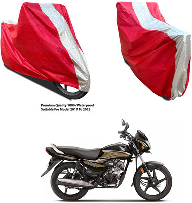 AutoGalaxy Waterproof Two Wheeler Cover for Honda(Silver, Red)