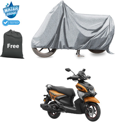 CODOKI Waterproof Two Wheeler Cover for Yamaha(RayZR 125 Fi, Silver)