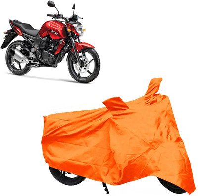 ROYAL AUTO MART Two Wheeler Cover for Yamaha(FZ FI, Orange)