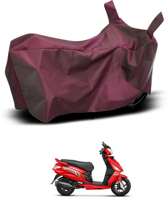 PAGORA Waterproof Two Wheeler Cover for Hero(Maestro Edge, Maroon)