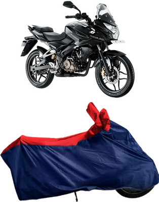 Autofly Waterproof Two Wheeler Cover for Bajaj(Pulsar AS 150, Blue, Red)