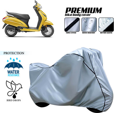 CODOKI Waterproof Two Wheeler Cover for Honda(Activa 5G, Silver)