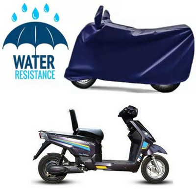 Furious3D Two Wheeler Cover for Hero(Electric NYX, Blue)
